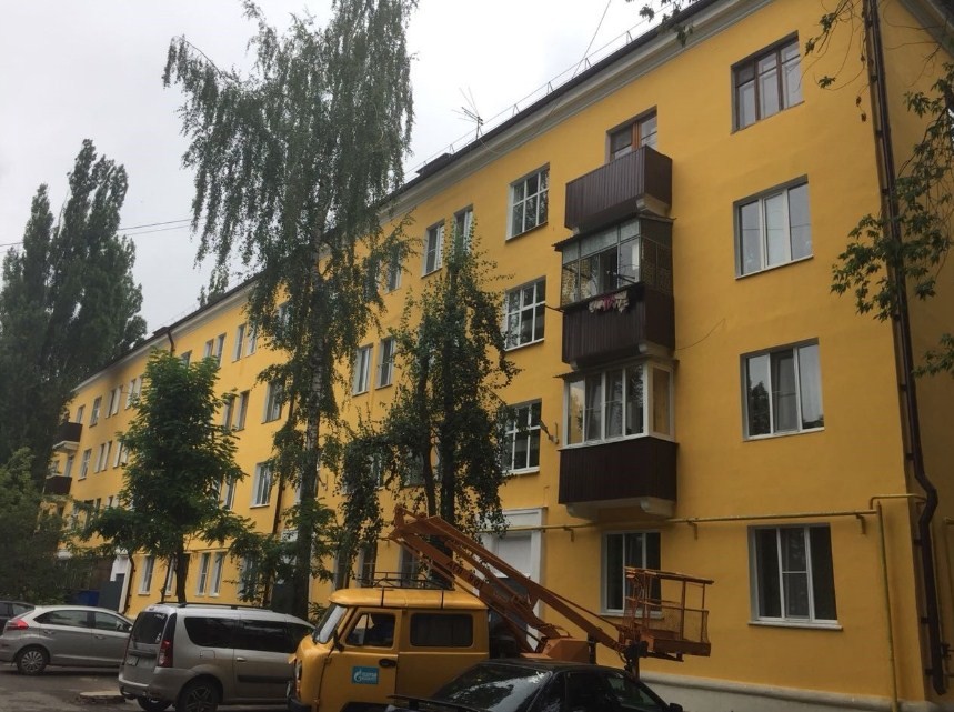 На улице Невского досрочно завершен капитальный ремонт многоэтажного дома