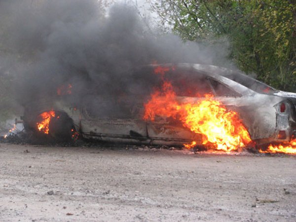 Житель Башкирии сгорел заживо в собственном автомобиле‍