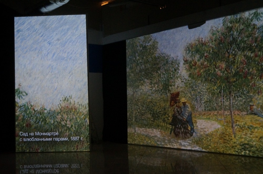 Мультимедийная выставка «Винсент ВАН ГОГ:Оживающие полотна» открылась в Липецке