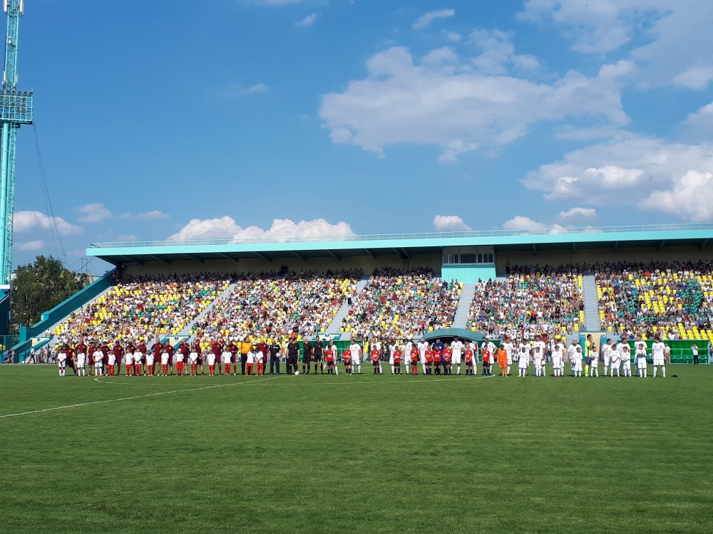 Обновленный стадион «Металлург» открыли в Липецке