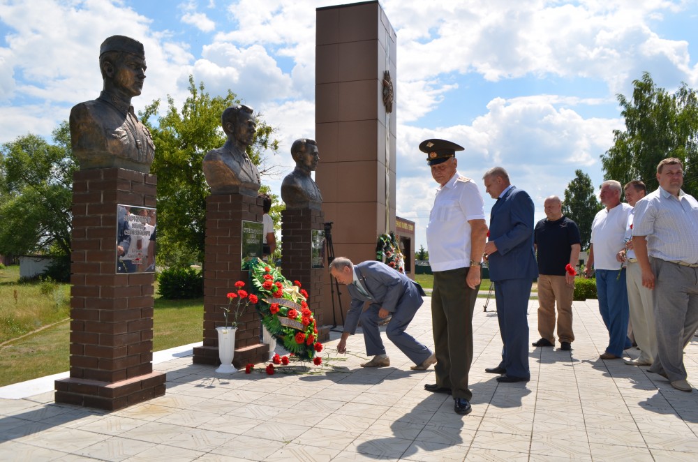 Память героев-пограничников почтили в Липецкой области
