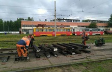 В Ярославле в эти выходные идет ремонт трамвайных путей