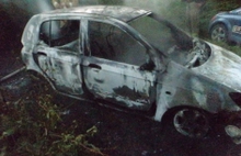 В Ярославской области ночью дотла сгорел автомобиль