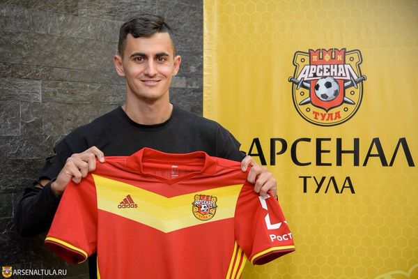 Тульский «Арсенал» заключил контракт с Георгием Костадиновым
