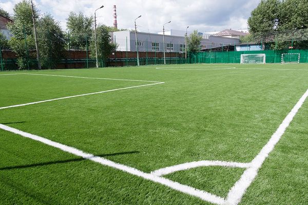 Туламашзавод открыл новое современное футбольное поле