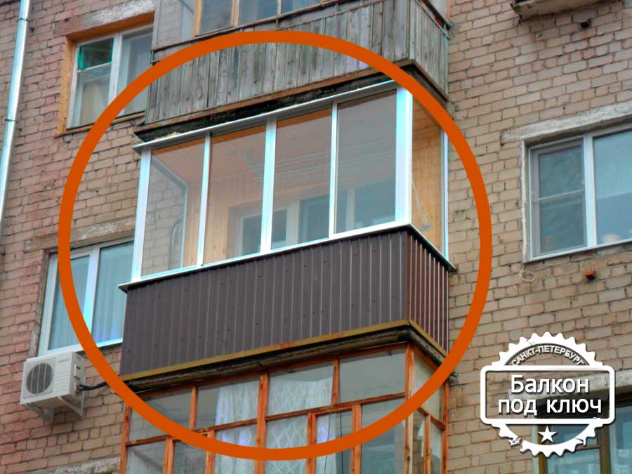 Проблемные балконы в хрущевках