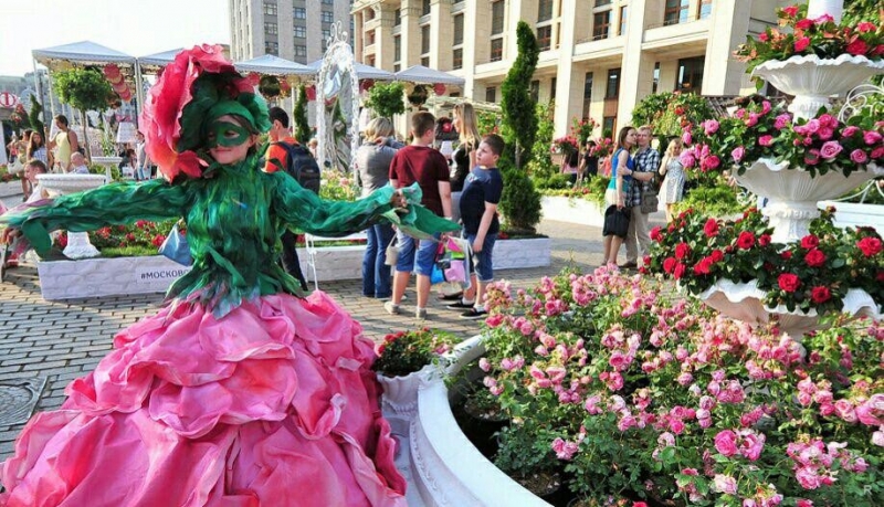Фестиваль Цветочный джем в Москве стартовал 30 августа 2018 года