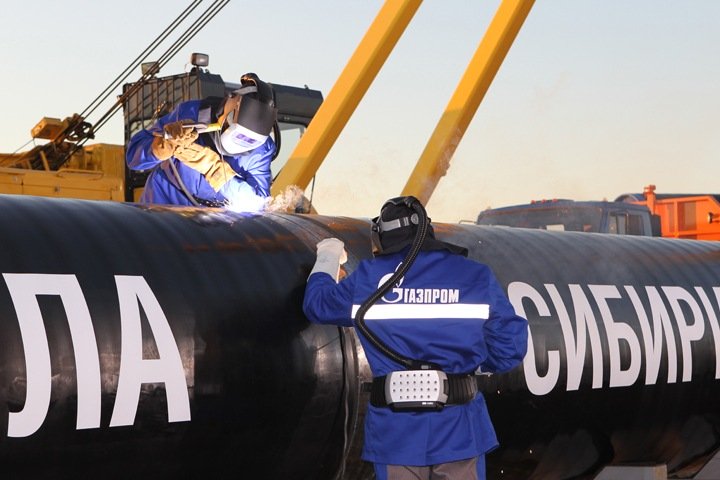 Путин и Си Цзиньпин пустили газ по «Силе Сибири»