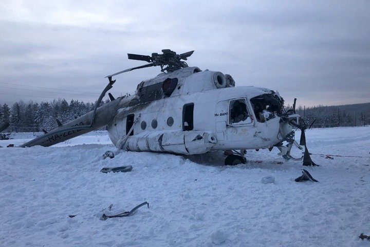 Уголовное дело завели после «грубого приземления» вертолета в Эвенкии