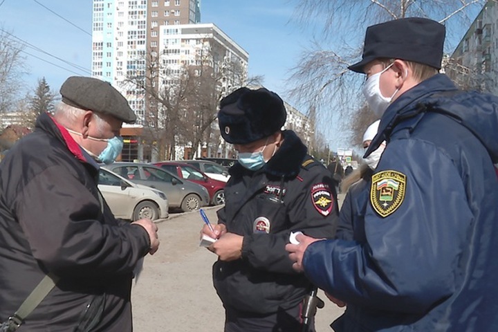 Алтайская полиция нашла более 700 фактов нарушения «самоизоляции»