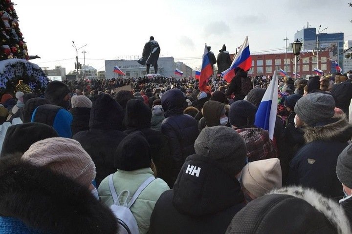 СК возбудил дело о призывах к массовым беспорядкам в Новосибирске