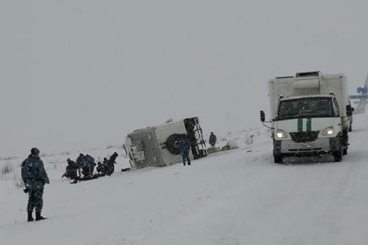 Автозак с осужденными попал в ДТП под Норильском