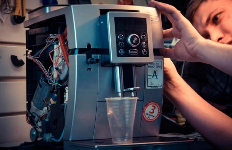 Быстрый и качественный ремонт кофемашин в Питере